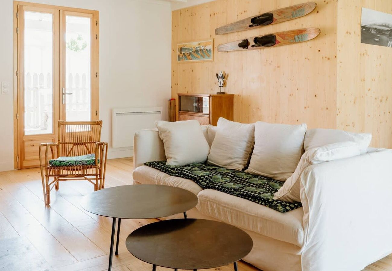 Maison à Lège-Cap-Ferret - Marins : villa vacances pour 8