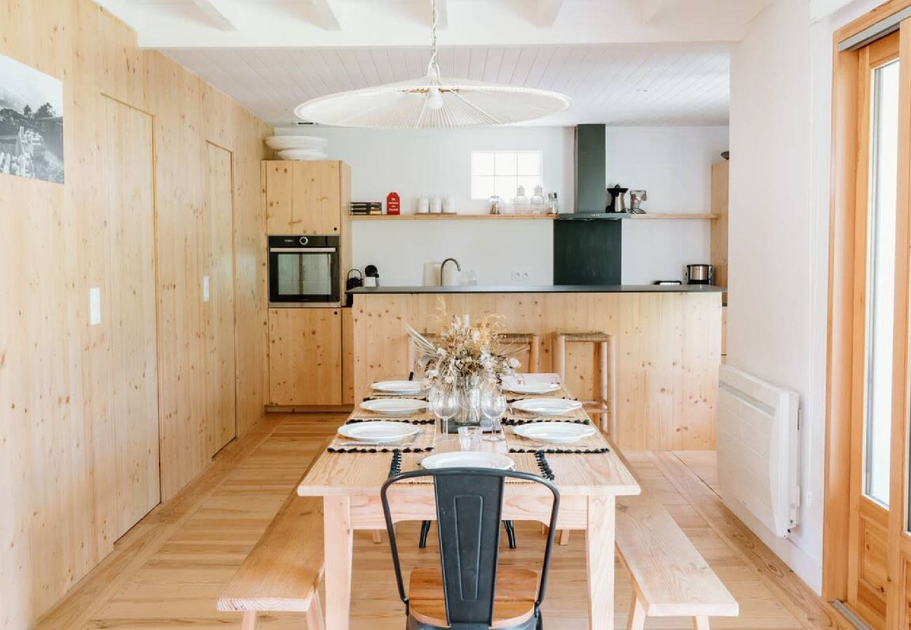 Maison à Lège-Cap-Ferret - Marins : villa vacances pour 8