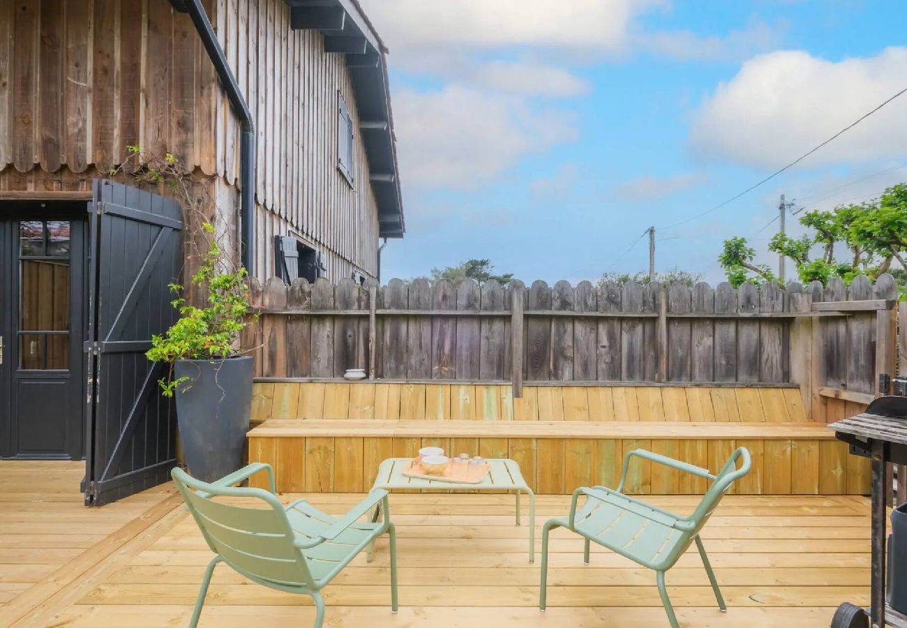 Appartement à Lège-Cap-Ferret - Duplex Gourbets au coeur du cap ferret