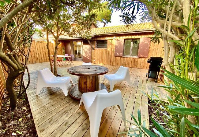 Maison à Lège-Cap-Ferret - Rouge Gorge pour 4 vacanciers au Ferret