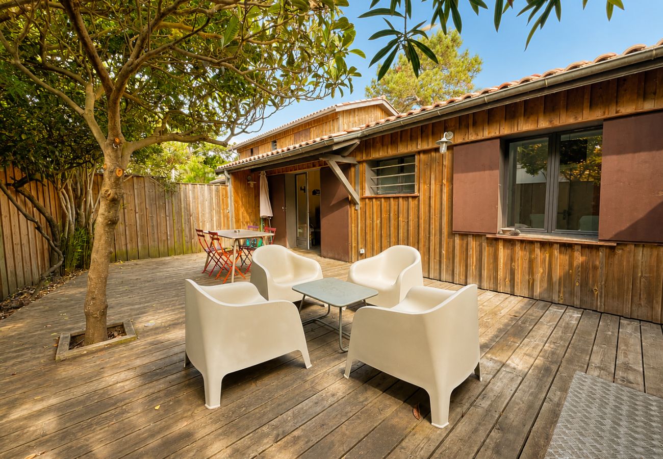 Maison à Lège-Cap-Ferret - Rouge Gorge pour 4 vacanciers au Ferret