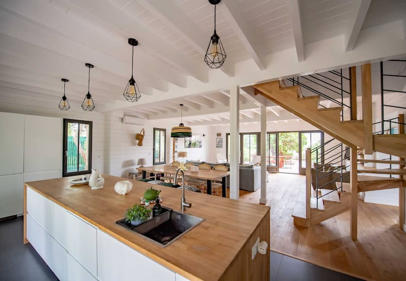 Villa à Lège-Cap-Ferret - Villa Réservoirs à Piraillan pour 10