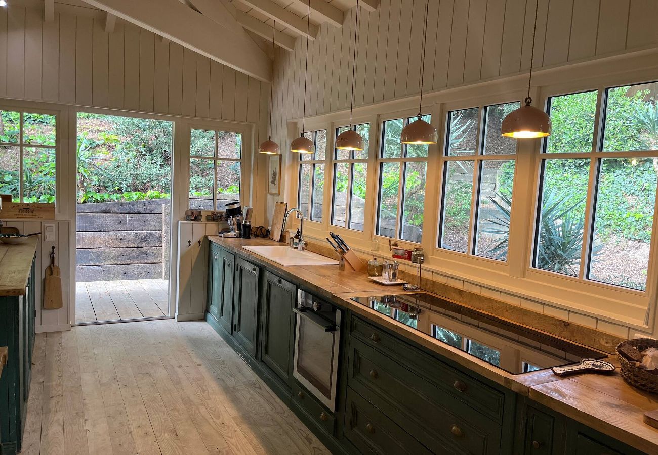 Villa à Lège-Cap-Ferret - Yucca : villa  vacances au Canon - 12per