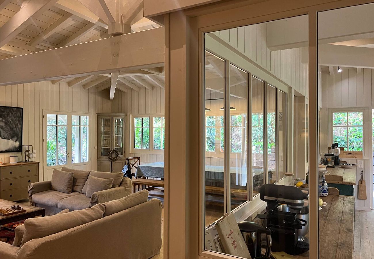 Villa à Lège-Cap-Ferret - Yucca : villa  vacances au Canon - 12per