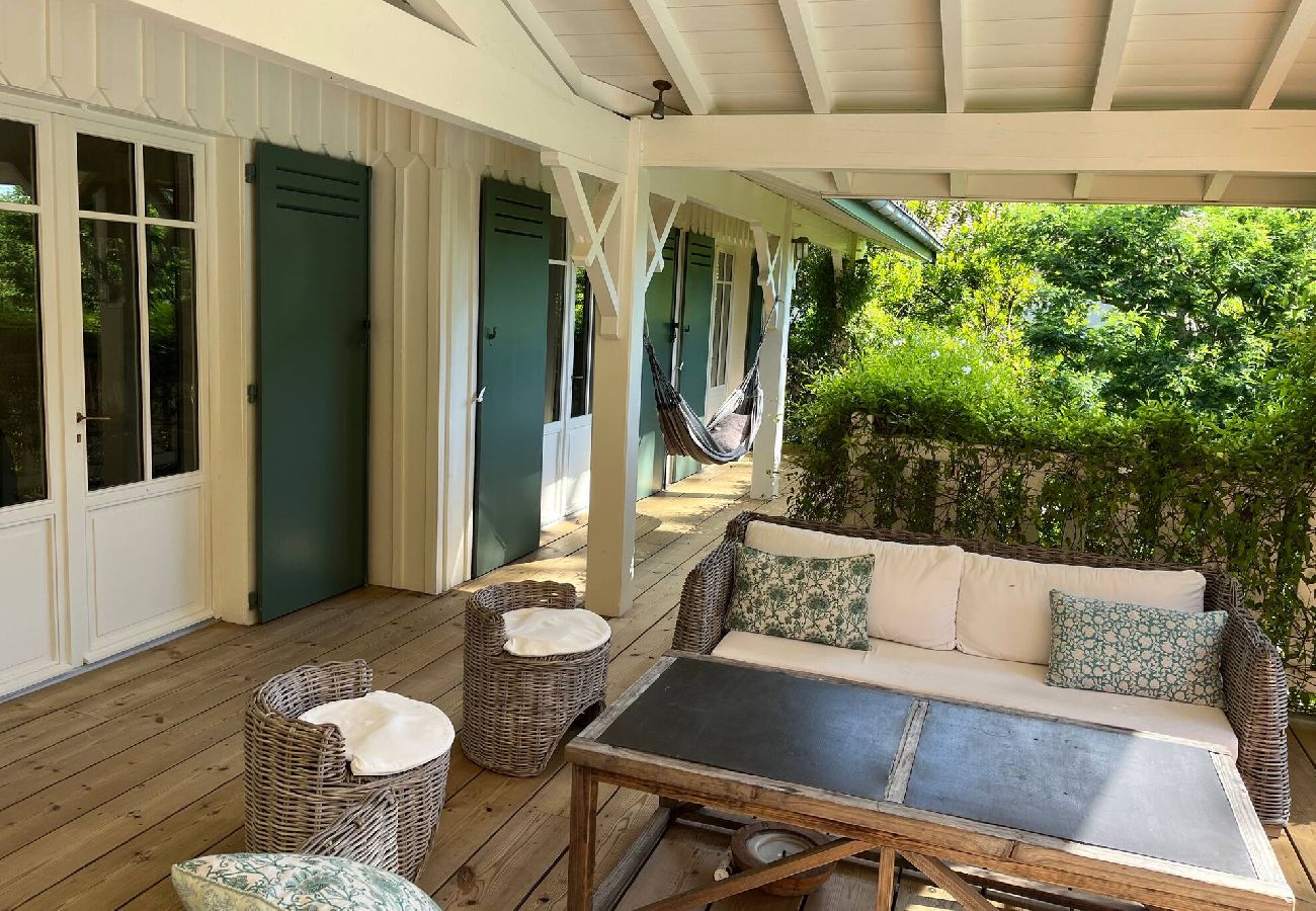 Villa à Lège-Cap-Ferret - Yucca : villa  vacances au Canon - 12per