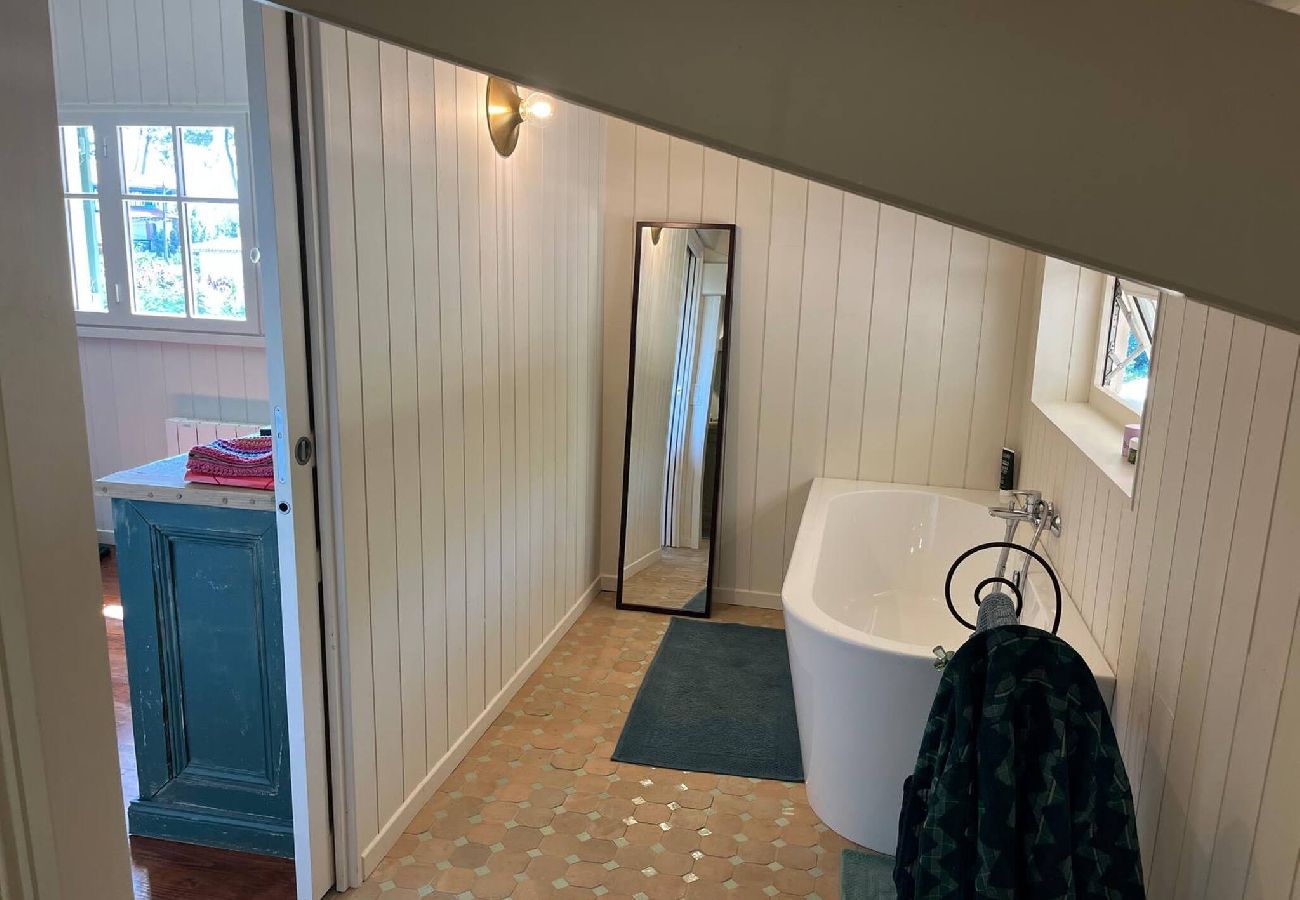 Villa à Lège-Cap-Ferret - Yucca : villa  vacances au Canon - 12per