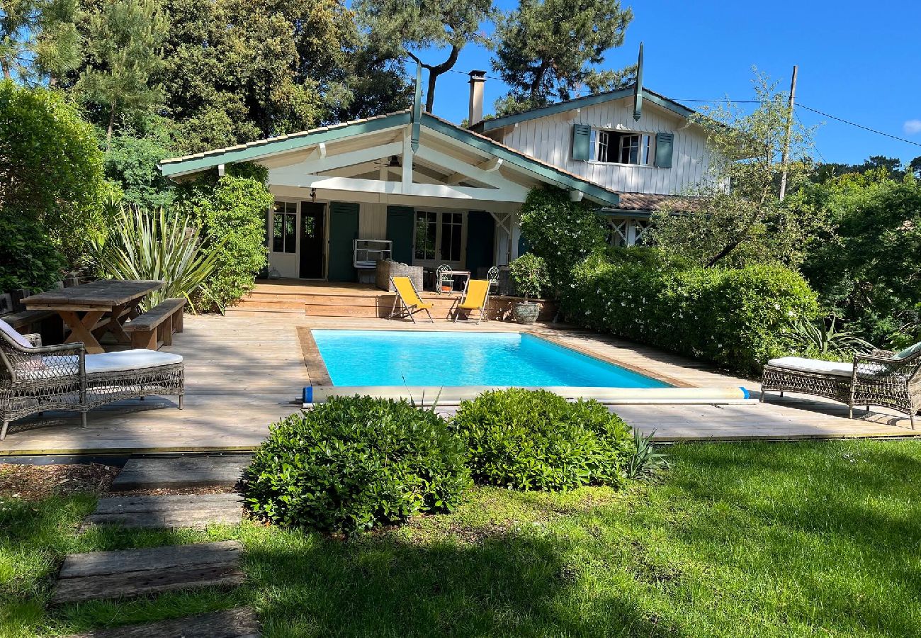 Villa à Lège-Cap-Ferret - Yucca : villa  vacances au Canon - 12per