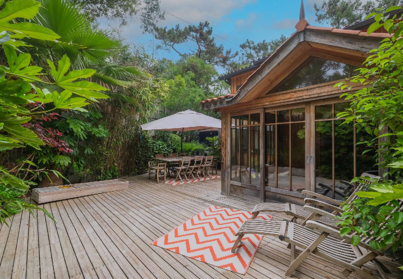 Villa à Lège-Cap-Ferret - Roseaux : villa de vacances pour 6