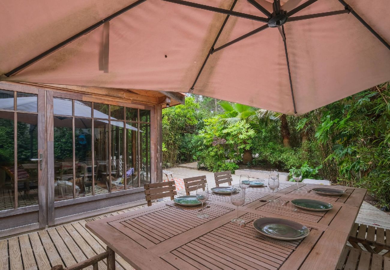 Villa à Lège-Cap-Ferret - Roseaux : villa de vacances pour 6