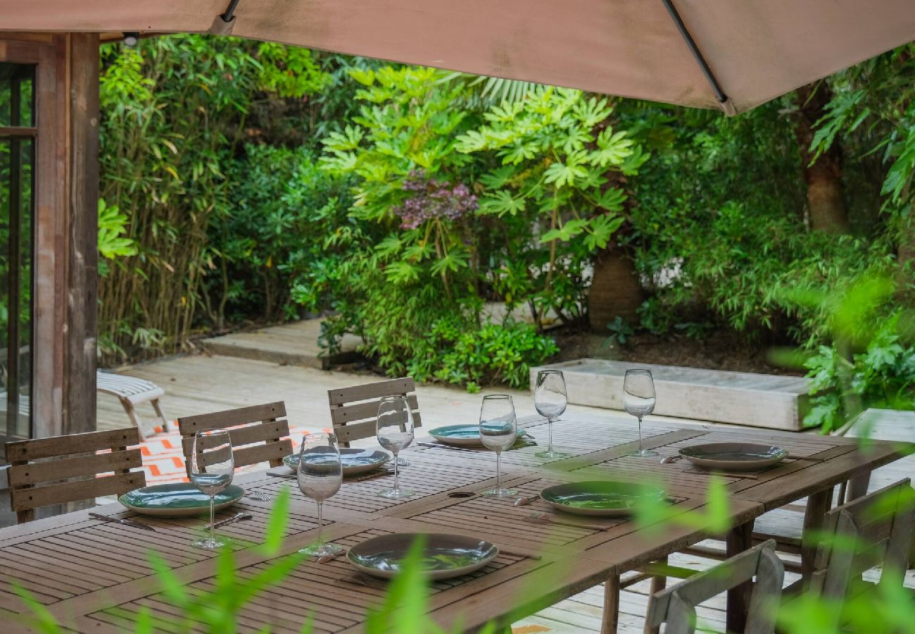 Villa à Lège-Cap-Ferret - Roseaux : villa de vacances pour 6