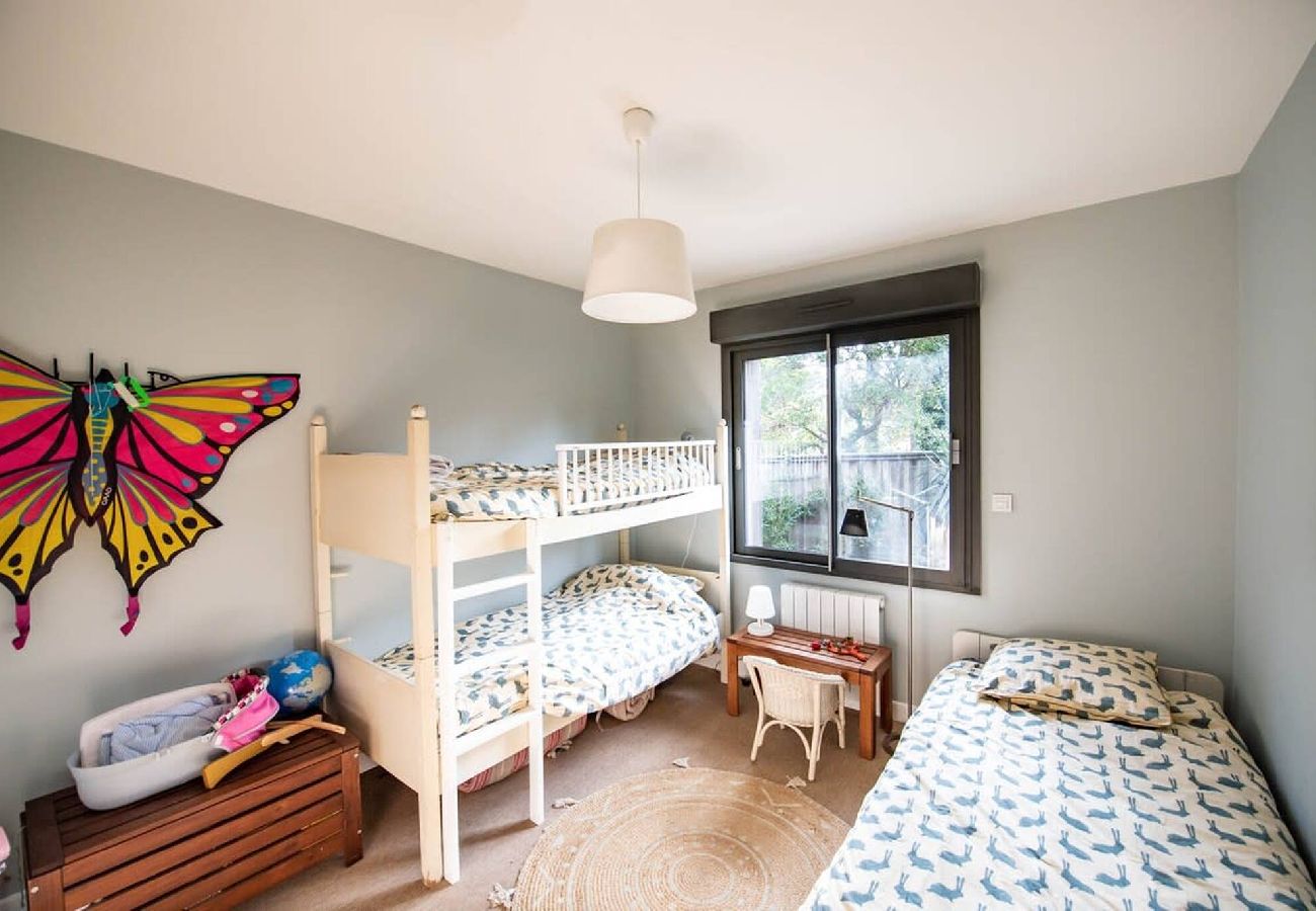 Villa à Lège-Cap-Ferret - Finns : villa vacances au canon - 9pers