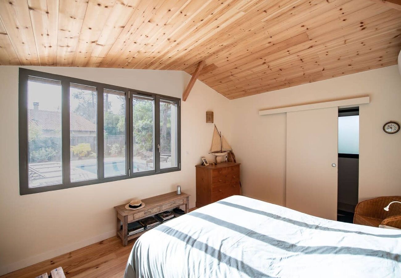 Villa à Lège-Cap-Ferret - Finns : villa vacances au canon - 9pers