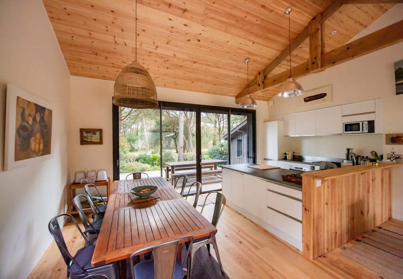 Villa à Lège-Cap-Ferret - Finns : villa vacances au canon - 9pers