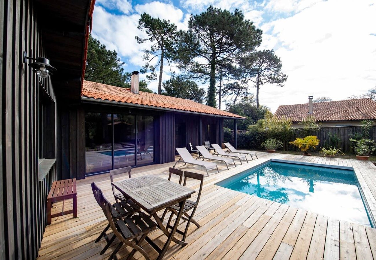 Villa à Lège-Cap-Ferret - Finns : villa vacances au canon - 9pers