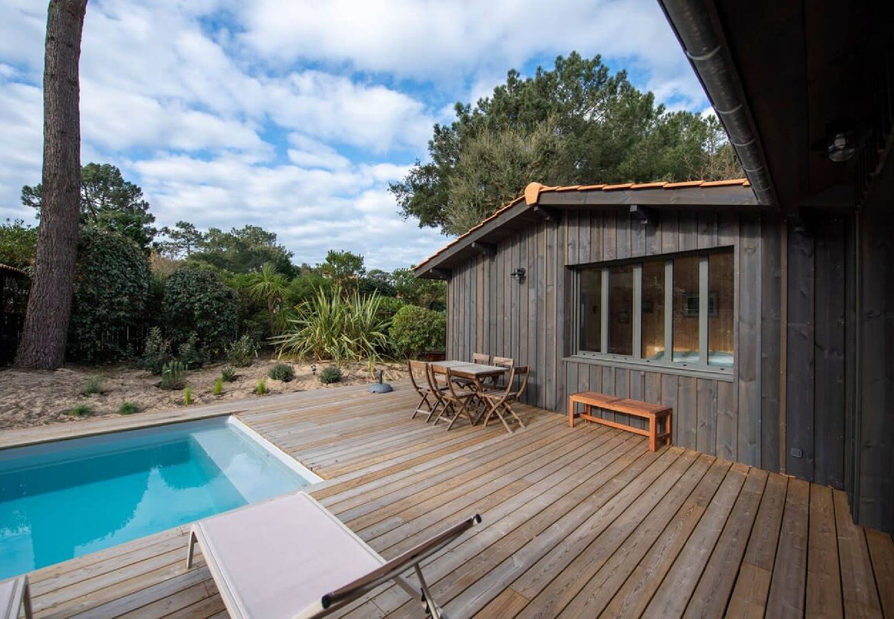 Villa à Lège-Cap-Ferret - Finns : villa vacances au canon - 9pers