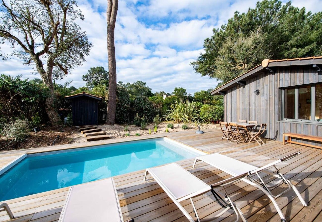 Villa à Lège-Cap-Ferret - Finns : villa vacances au canon - 9pers