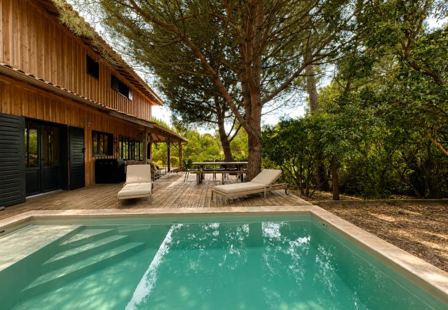 Maison à Lège-Cap-Ferret - Villa Gaudina vacances au canon pour 12