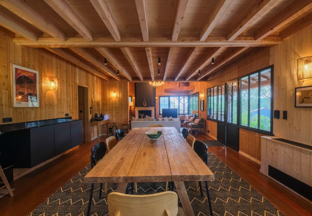 Maison à Lège-Cap-Ferret - Villa Gaudina vacances au canon pour 12