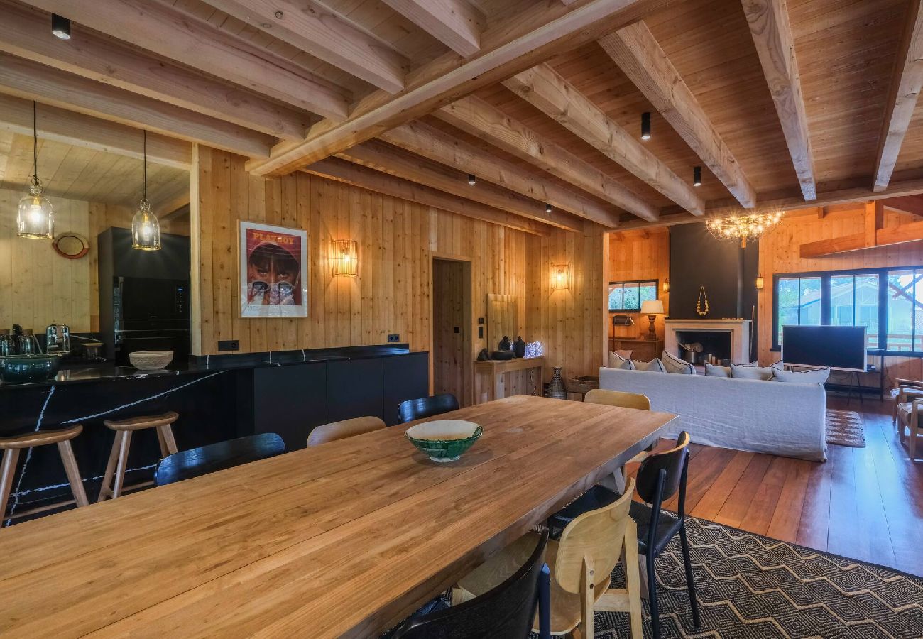 Maison à Lège-Cap-Ferret - Villa Gaudina vacances au canon pour 12