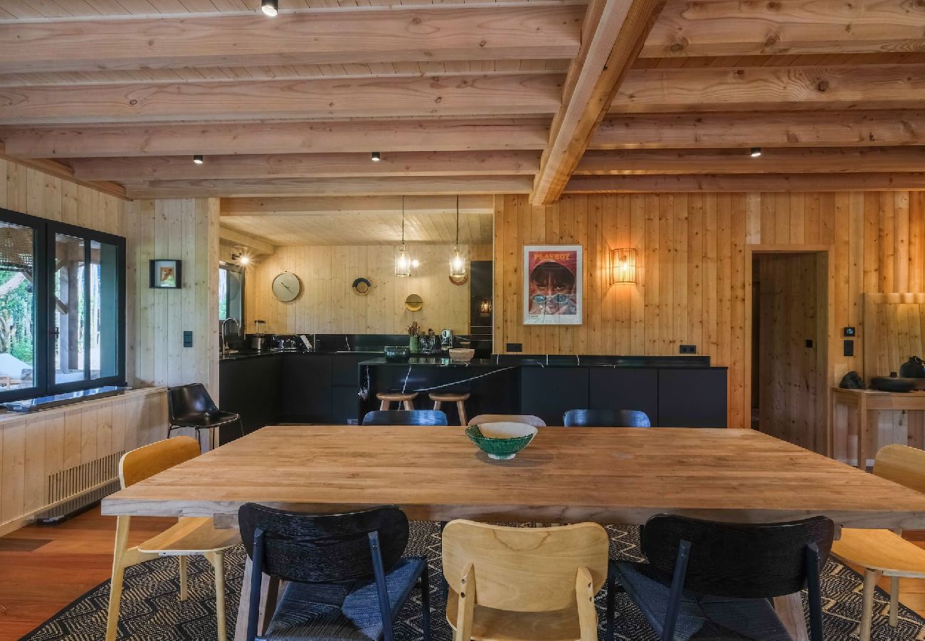 Maison à Lège-Cap-Ferret - Villa Gaudina vacances au canon pour 12