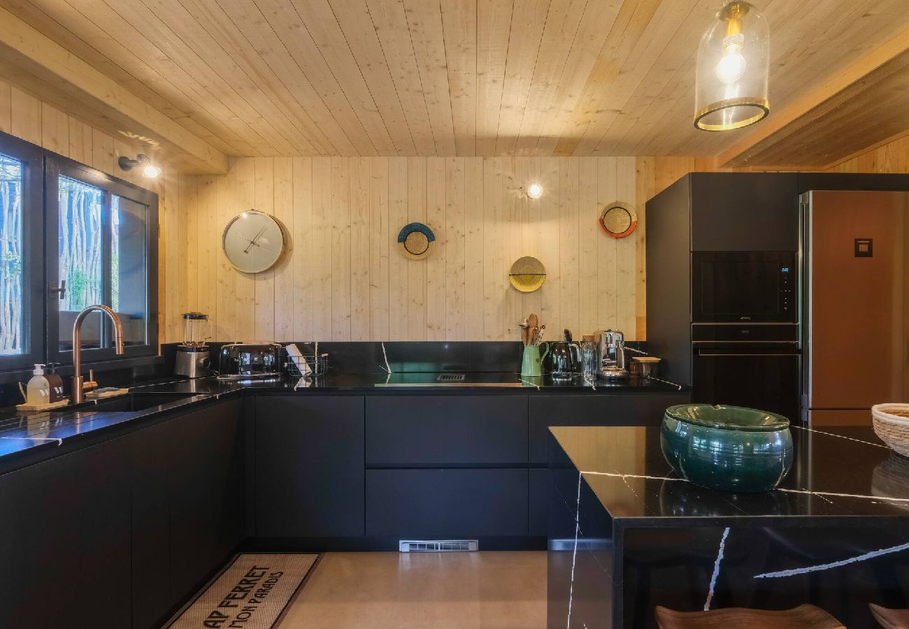 Maison à Lège-Cap-Ferret - Villa Gaudina vacances au canon pour 12