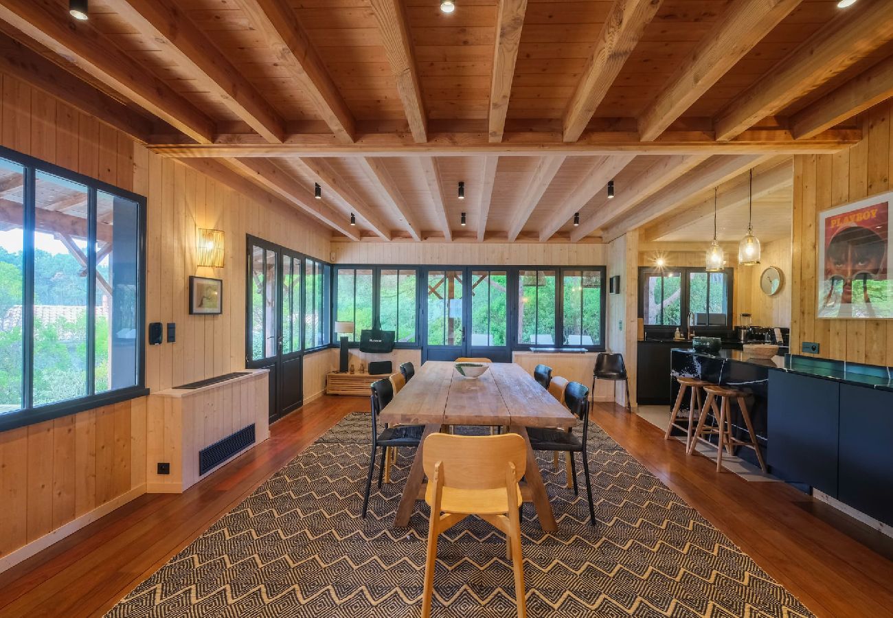 Maison à Lège-Cap-Ferret - Villa Gaudina vacances au canon pour 12