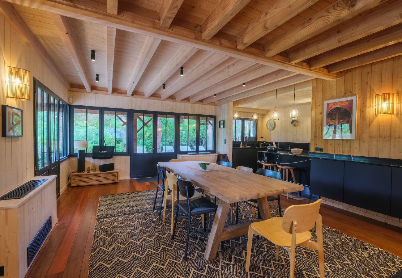 Maison à Lège-Cap-Ferret - Villa Gaudina vacances au canon pour 12