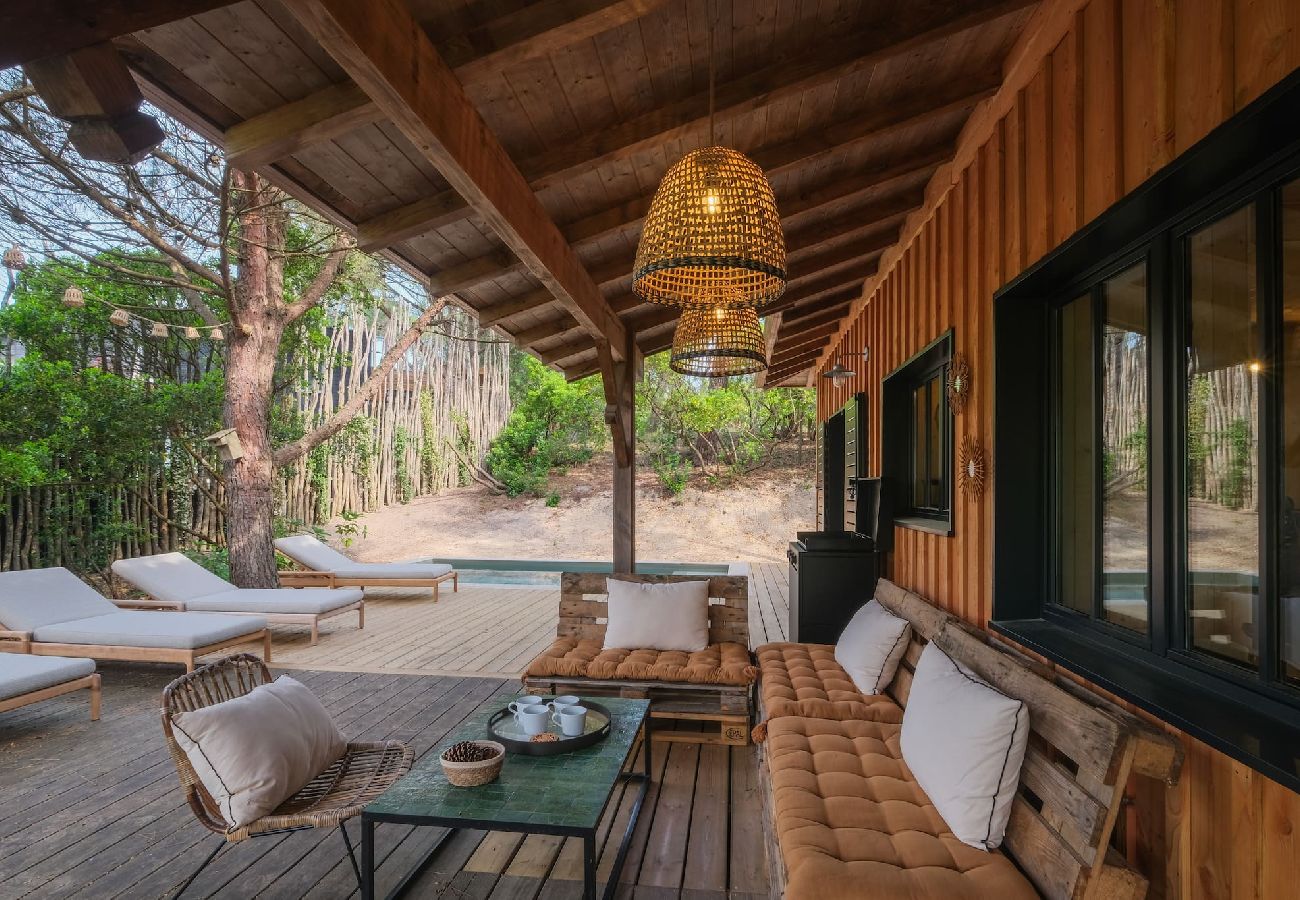 Maison à Lège-Cap-Ferret - Villa Gaudina vacances au canon pour 12