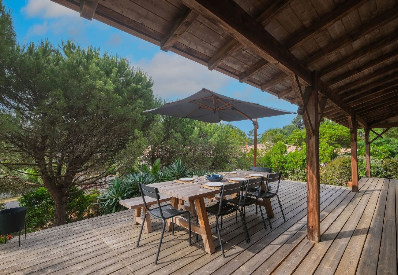 Maison à Lège-Cap-Ferret - Villa Gaudina vacances au canon pour 12