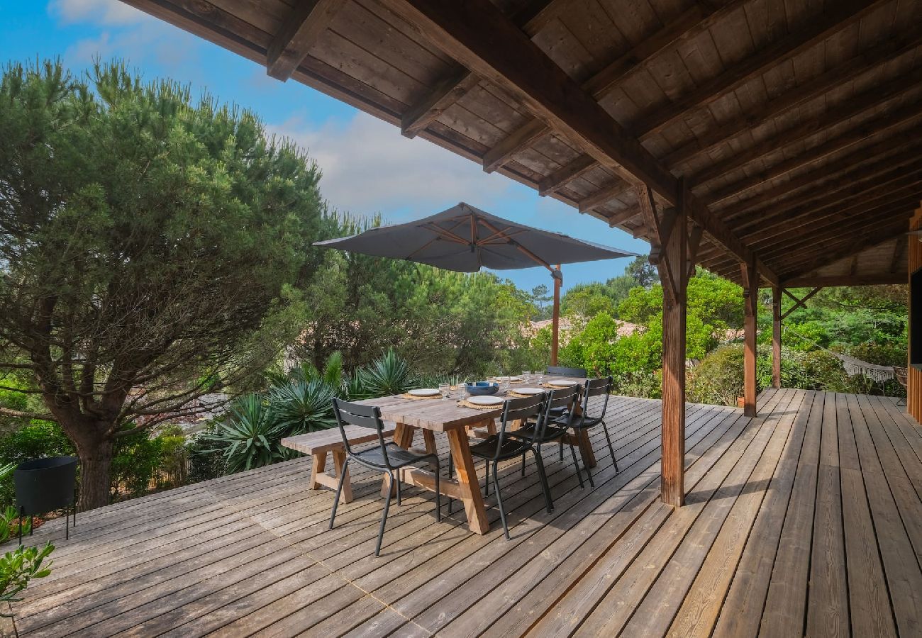 Maison à Lège-Cap-Ferret - Villa Gaudina vacances au canon pour 12