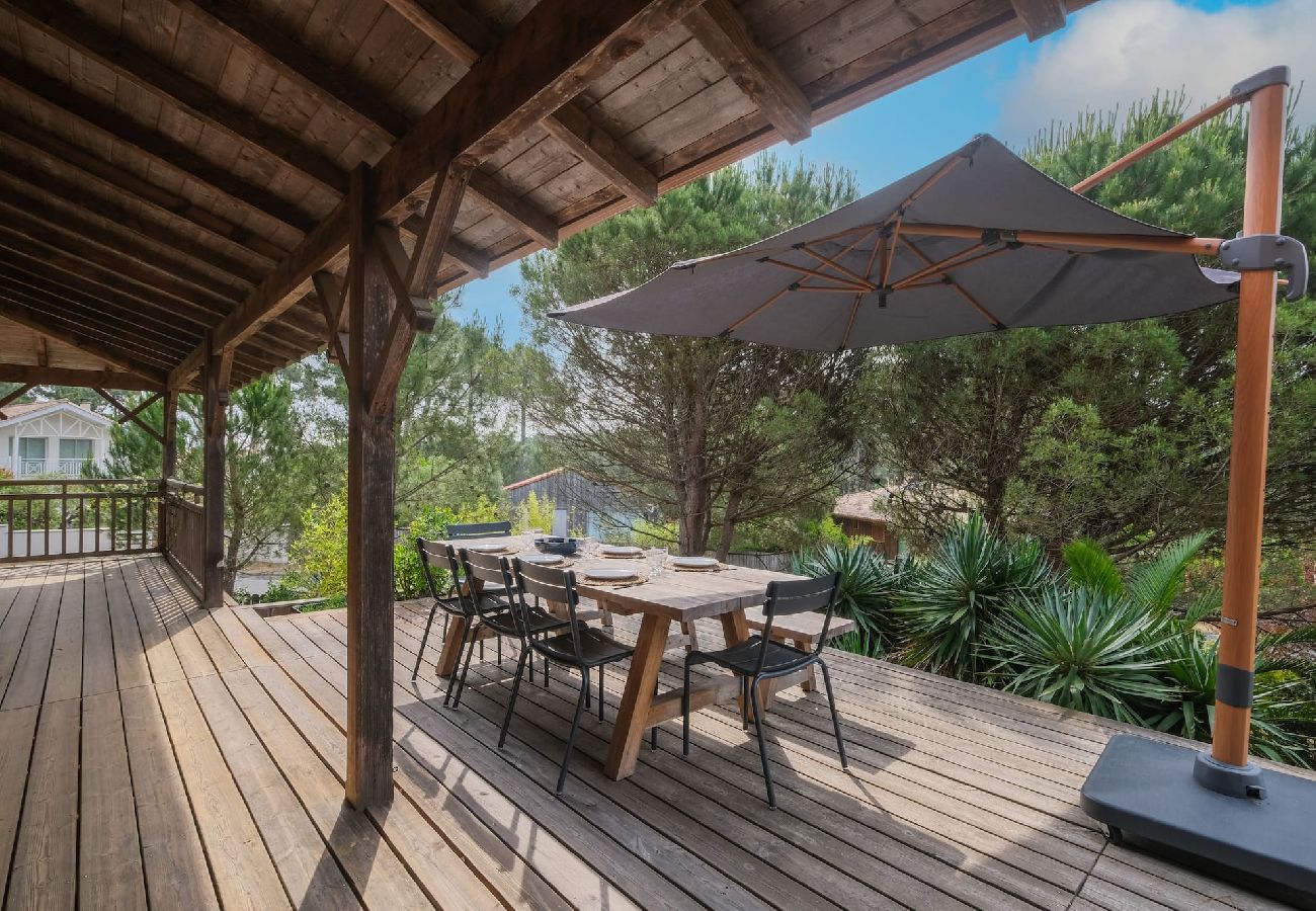 Maison à Lège-Cap-Ferret - Villa Gaudina vacances au canon pour 12