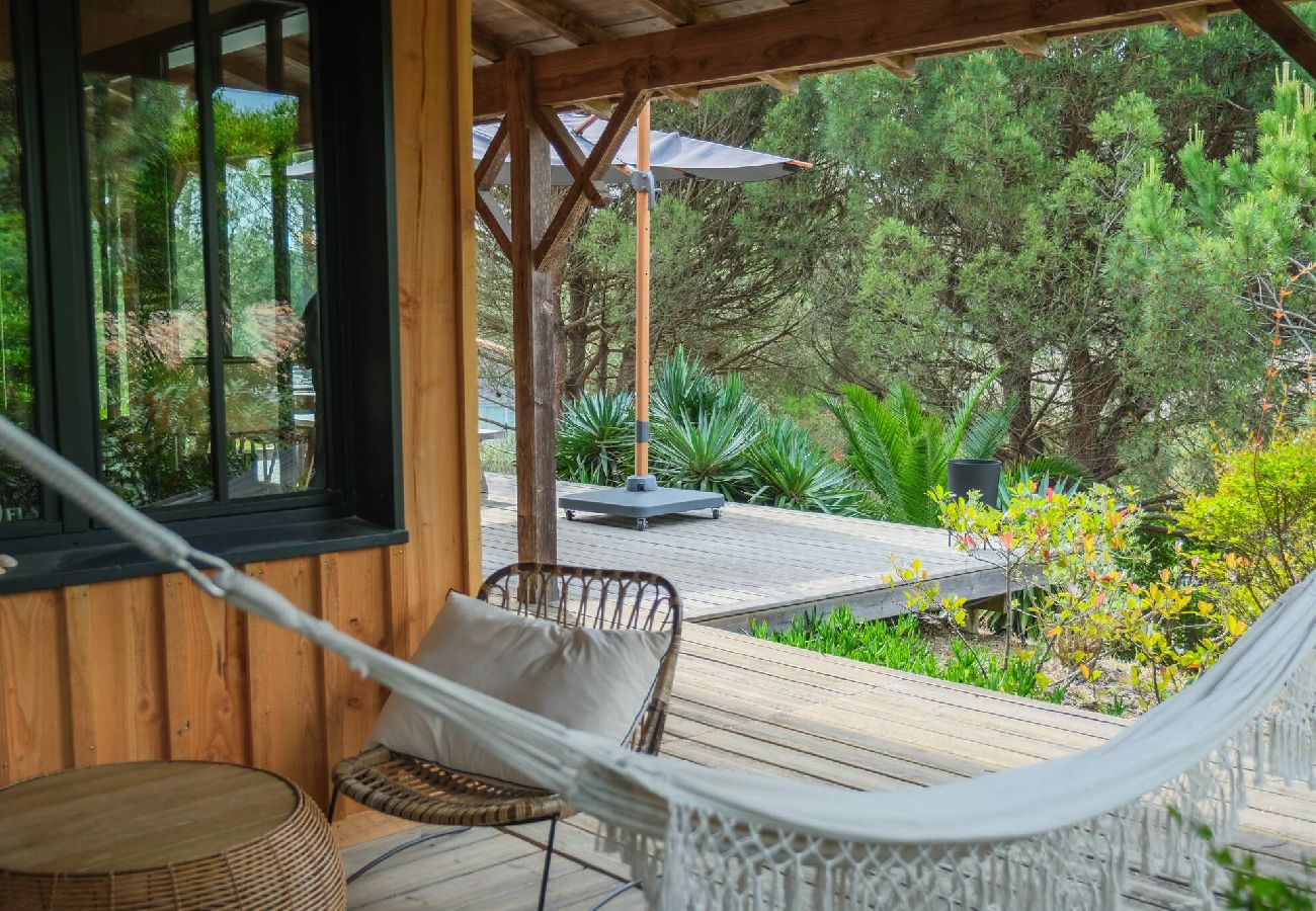 Maison à Lège-Cap-Ferret - Villa Gaudina vacances au canon pour 12