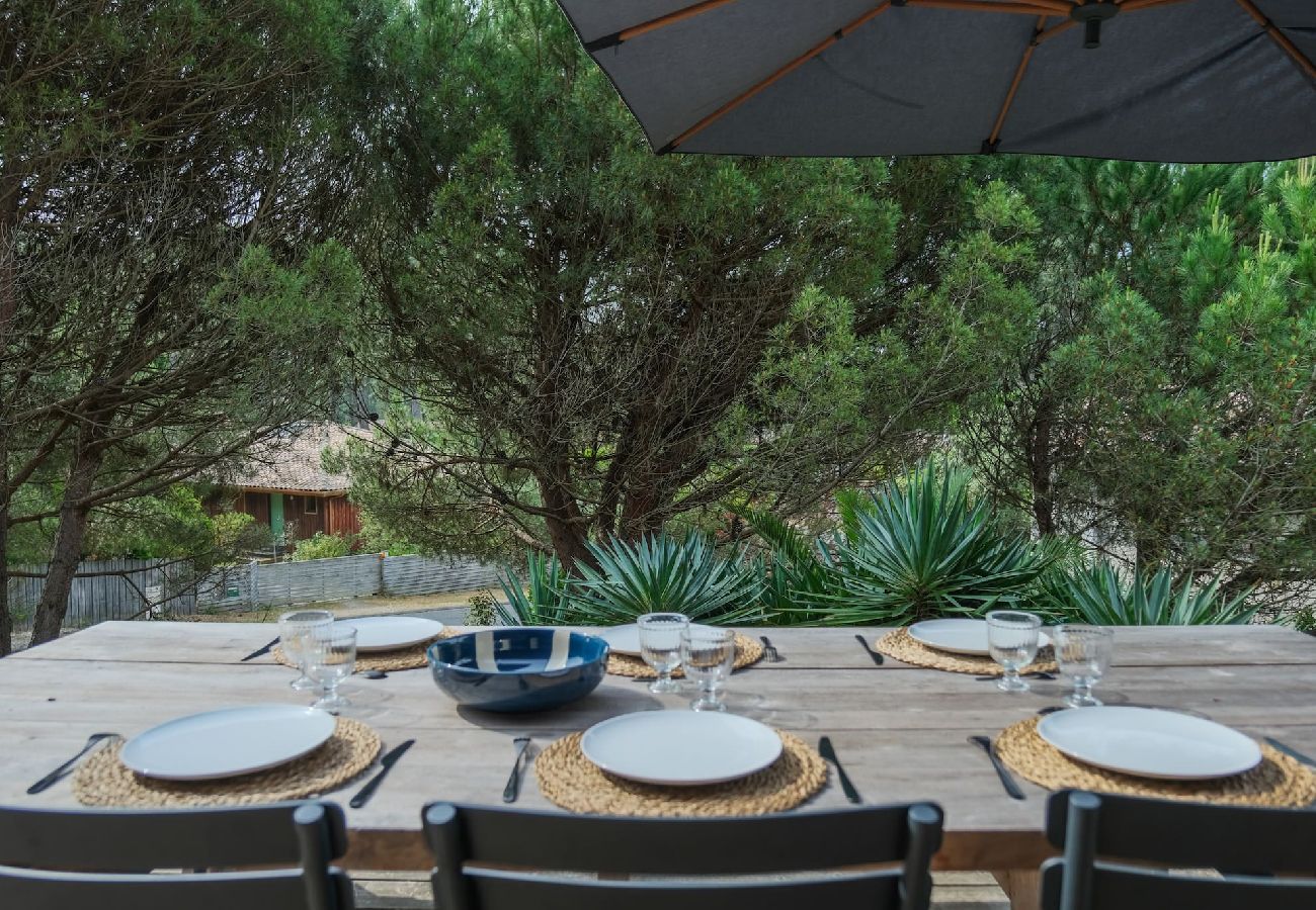 Maison à Lège-Cap-Ferret - Villa Gaudina vacances au canon pour 12