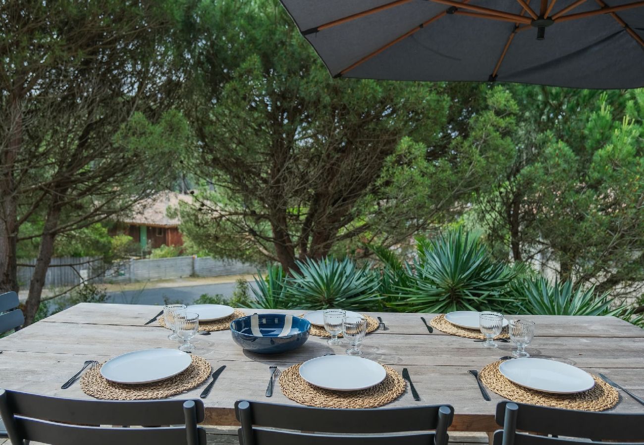 Maison à Lège-Cap-Ferret - Villa Gaudina vacances au canon pour 12