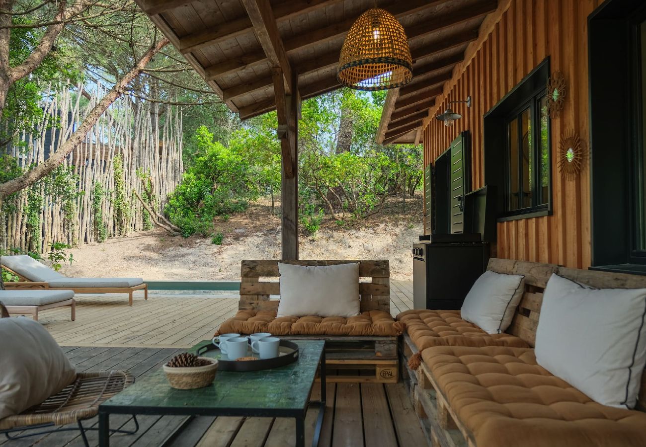 Maison à Lège-Cap-Ferret - Villa Gaudina vacances au canon pour 12