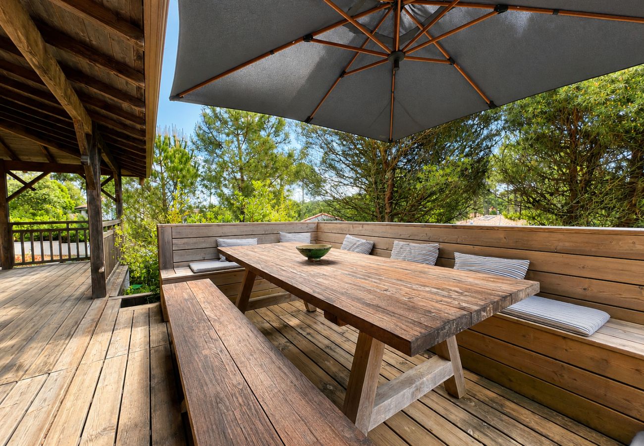 Maison à Lège-Cap-Ferret - Villa Gaudina vacances au canon pour 12
