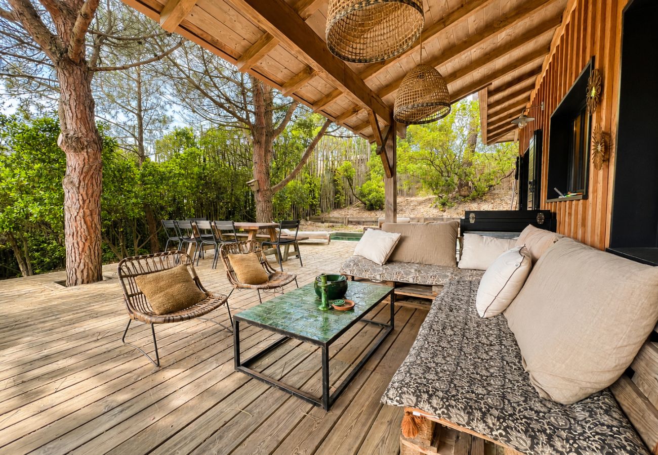 Maison à Lège-Cap-Ferret - Villa Gaudina vacances au canon pour 12