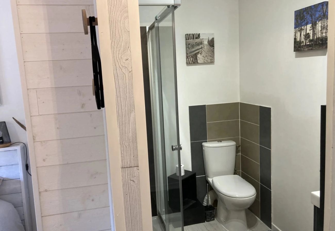 Maison à Lège-Cap-Ferret - Simon : villa de vacances avec piscine pour 6