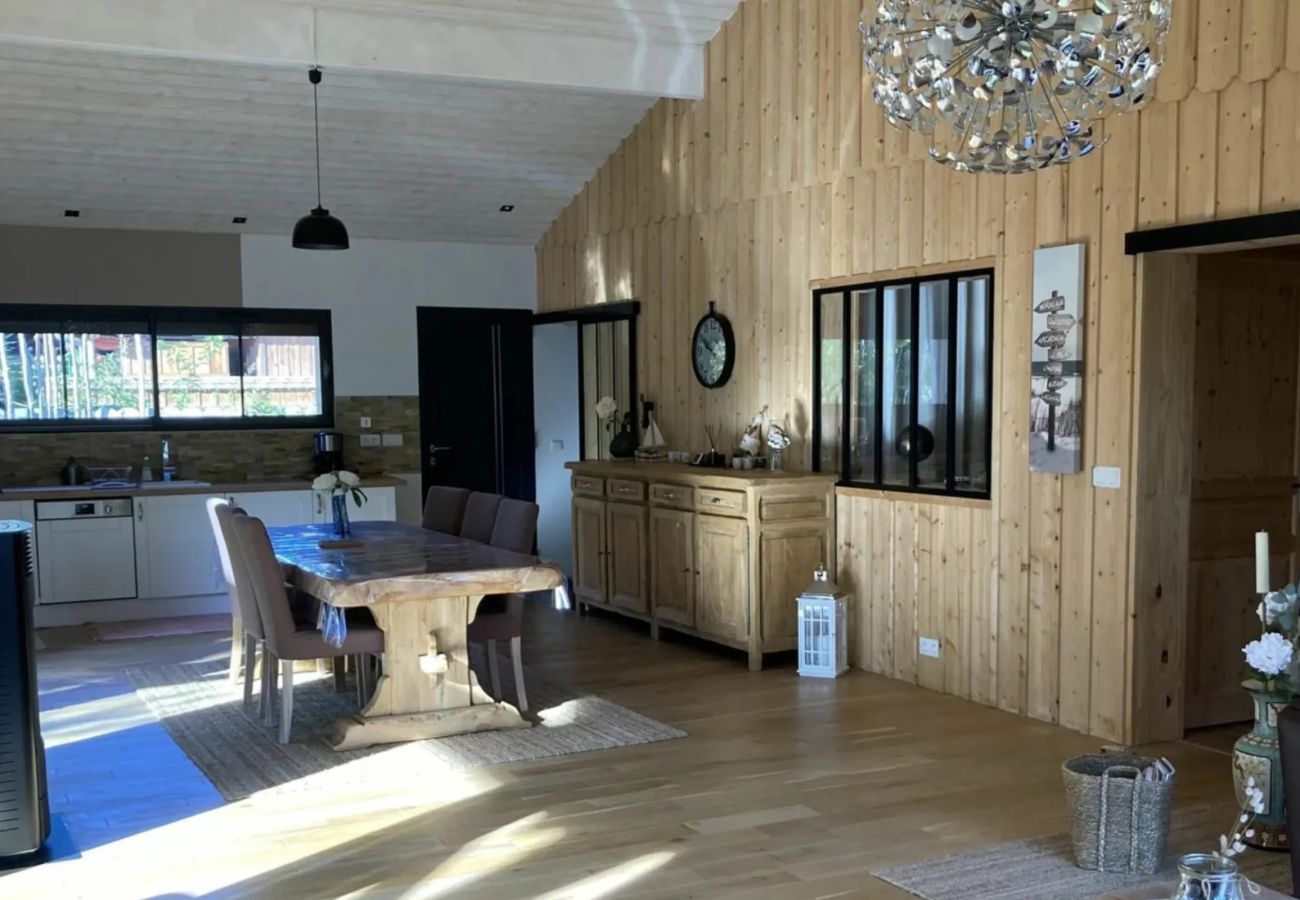 Maison à Lège-Cap-Ferret - Simon : villa de vacances avec piscine pour 6