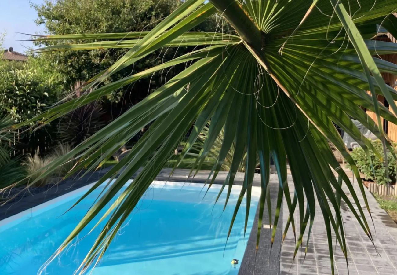 Maison à Lège-Cap-Ferret - Simon : villa de vacances avec piscine pour 6