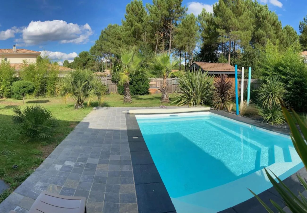 Maison à Lège-Cap-Ferret - Simon : villa de vacances avec piscine pour 6