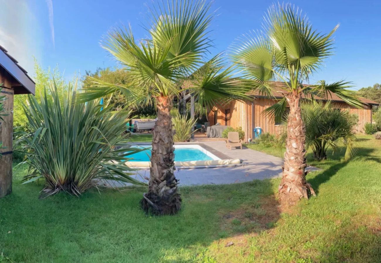 Maison à Lège-Cap-Ferret - Simon : villa de vacances avec piscine pour 6